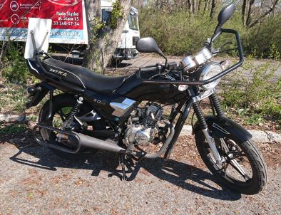 Motor wykorzystywany do kursu na prawo jazdy kat. AM