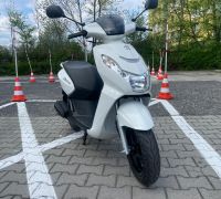 Motorower wykorzystywany do kursu na prawo jazdy kat. AM