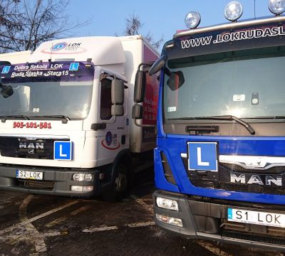 Samochody ciężarowe w Dobrej Szkole LOK